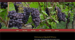 Desktop Screenshot of edgefieldwinery.com